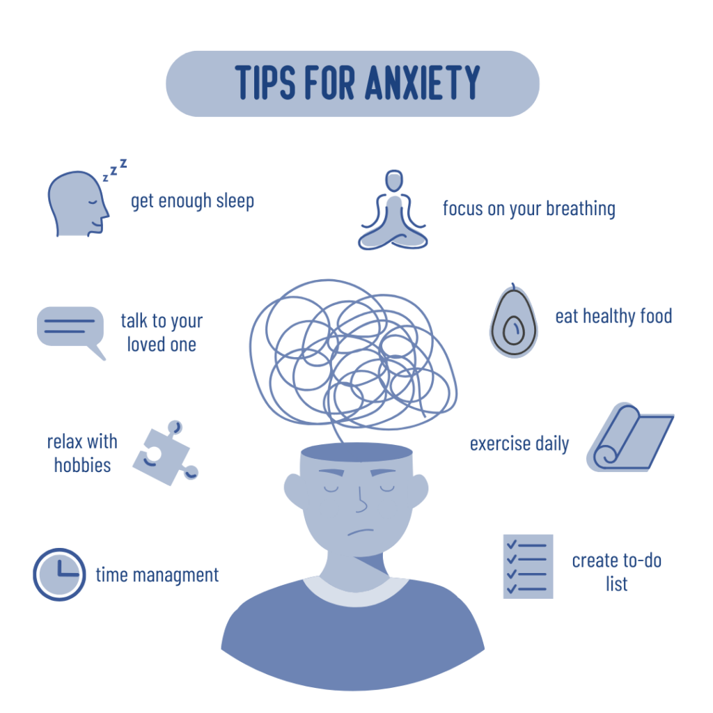 Tips to manage anxiety